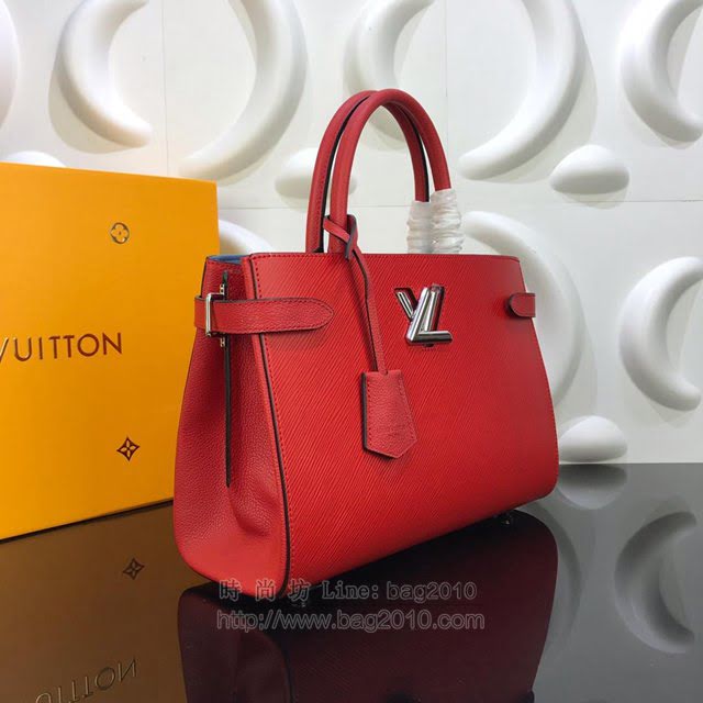 LV女包 路易威登TwistTote手袋 Epi粒紋牛皮 LV斜挎女包 LV單肩包 LV手提包 LV手腕包  ydh3089